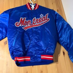 Montreal Starter Jacket Expos Size medium